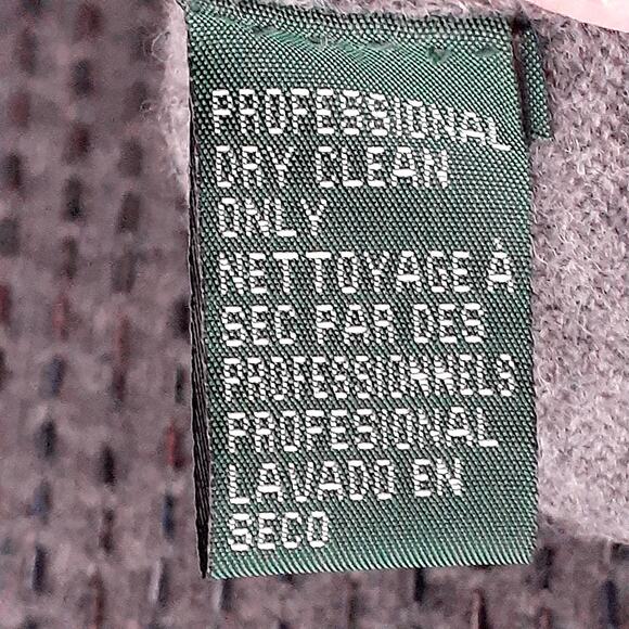 Vintage Lauren Ralph Lauren Sleeveless Wool/Cashmere Top Beaded Size Small - Picture 5 of 6